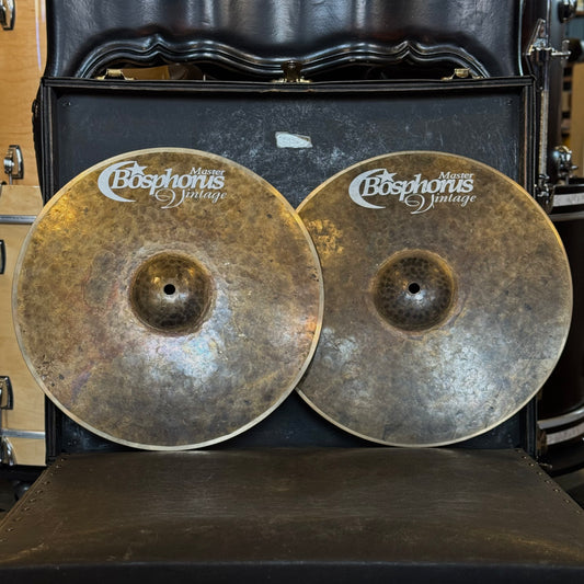 USED Bosphorus 14" Master Vintage Hi Hats - 816/1020g
