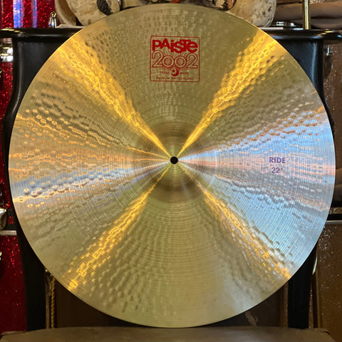 USED Paiste 22" 2002 Ride Cymbal - 3200g