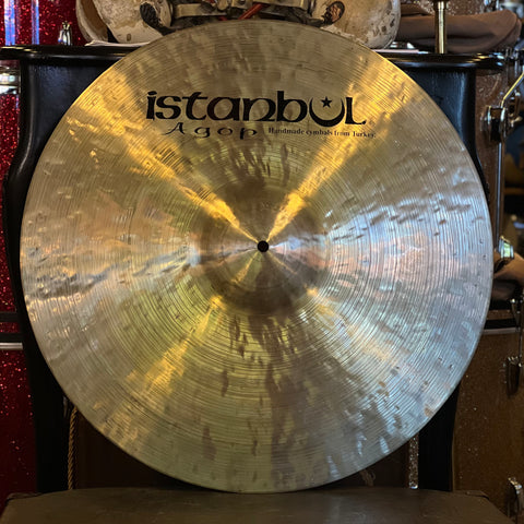 USED Early 2000's Istanbul Agop 22" Traditional Original Ride Cymbal - 2724g