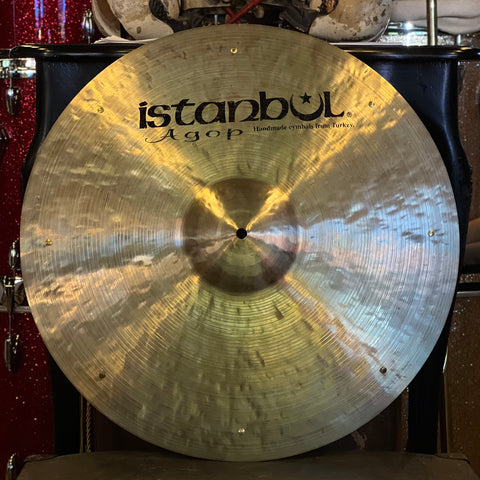 USED Early 2000's Istanbul Agop 22" Original Light Ride w/ Rivets - 2608g