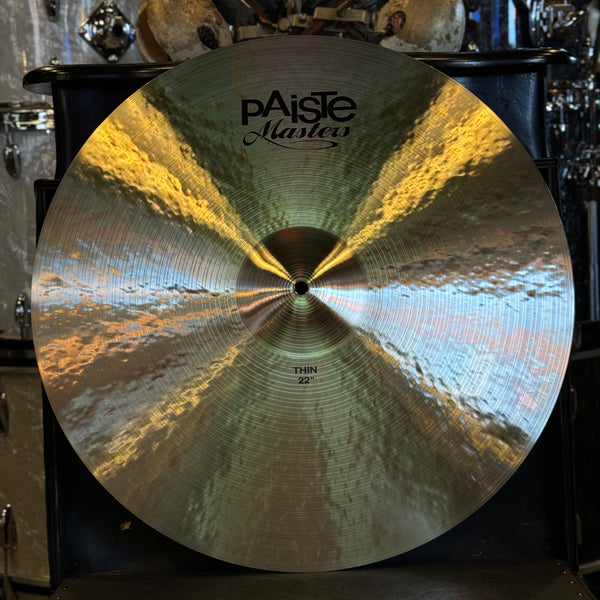 NEW Paiste 22" Masters Thin Cymbal - 2106g