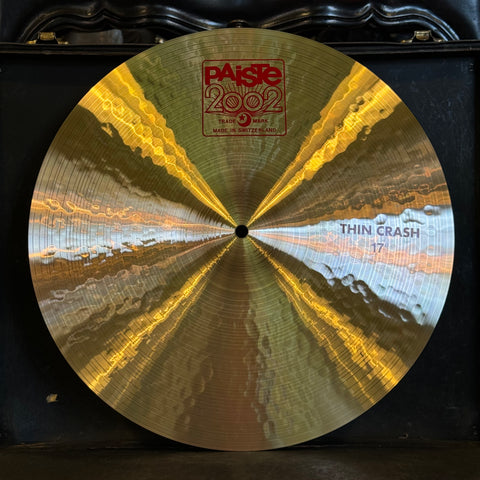 NEW Paiste 17" 2002 Thin Crash Cymbal - 1134g