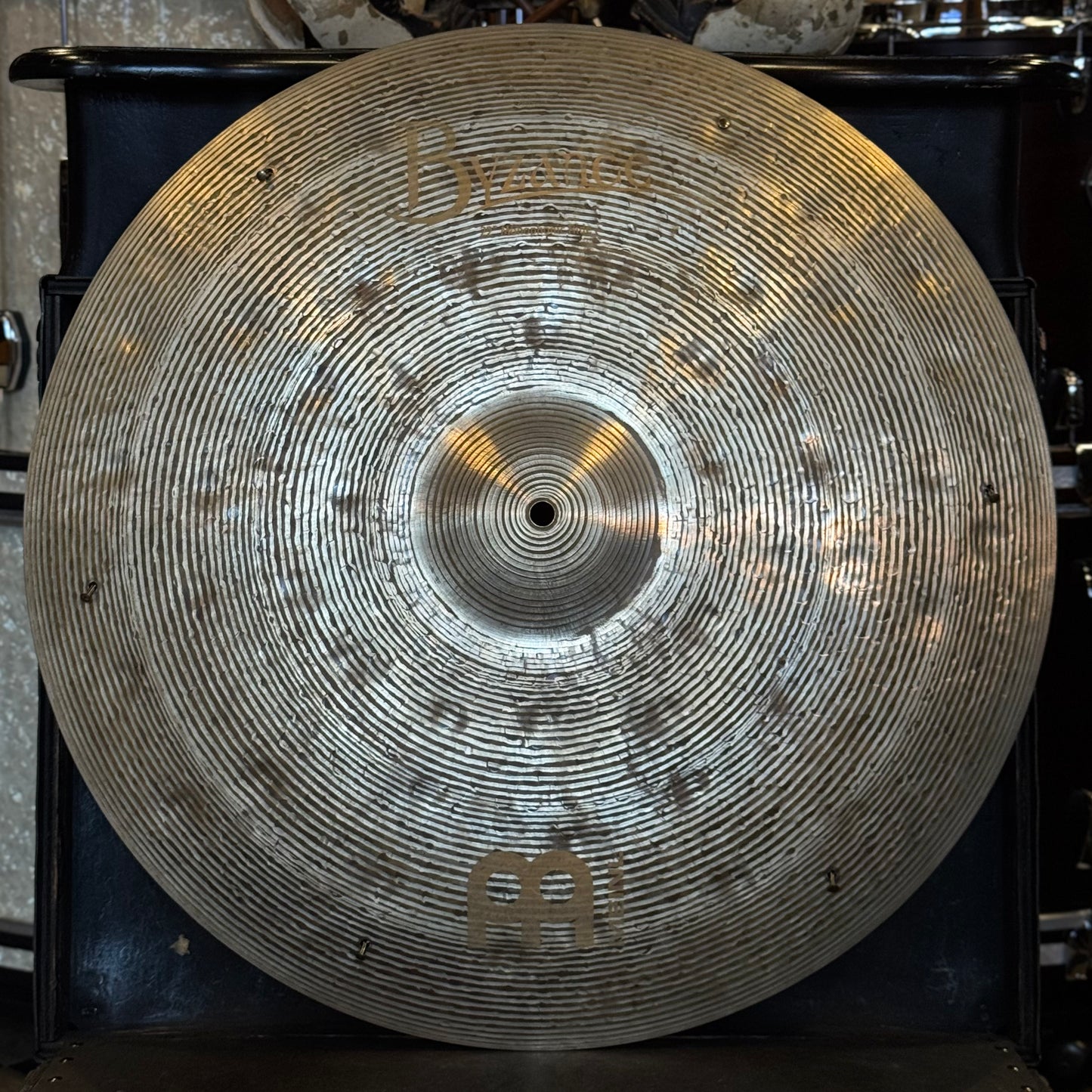 USED Meinl 22" Byzance Monophonic Ride w/ 6 Rivets - 2295g