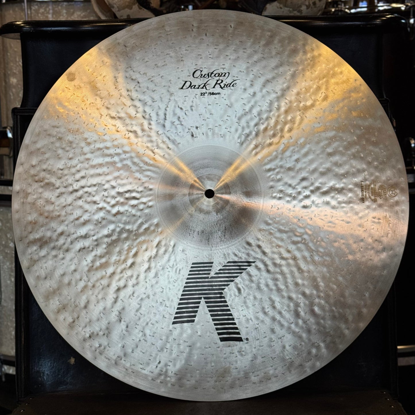 USED Zildjian 22" K Custom Dark Ride - 2580g