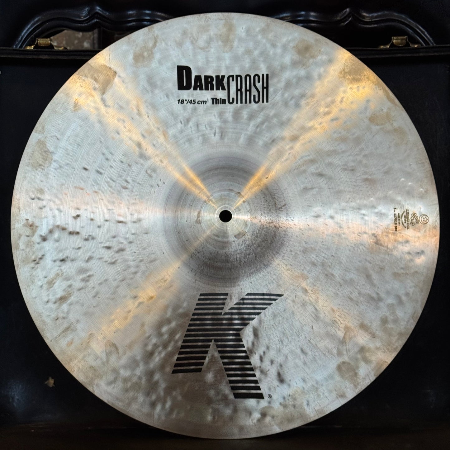 USED Zildjian 18" K. Zildjian Dark Thin Crash - 1336g