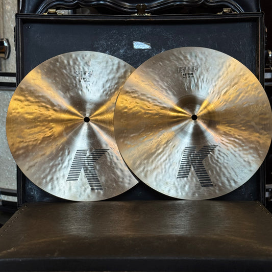 USED Zildjian 14" K Zildjian Light Hi-Hats - 948/1238g