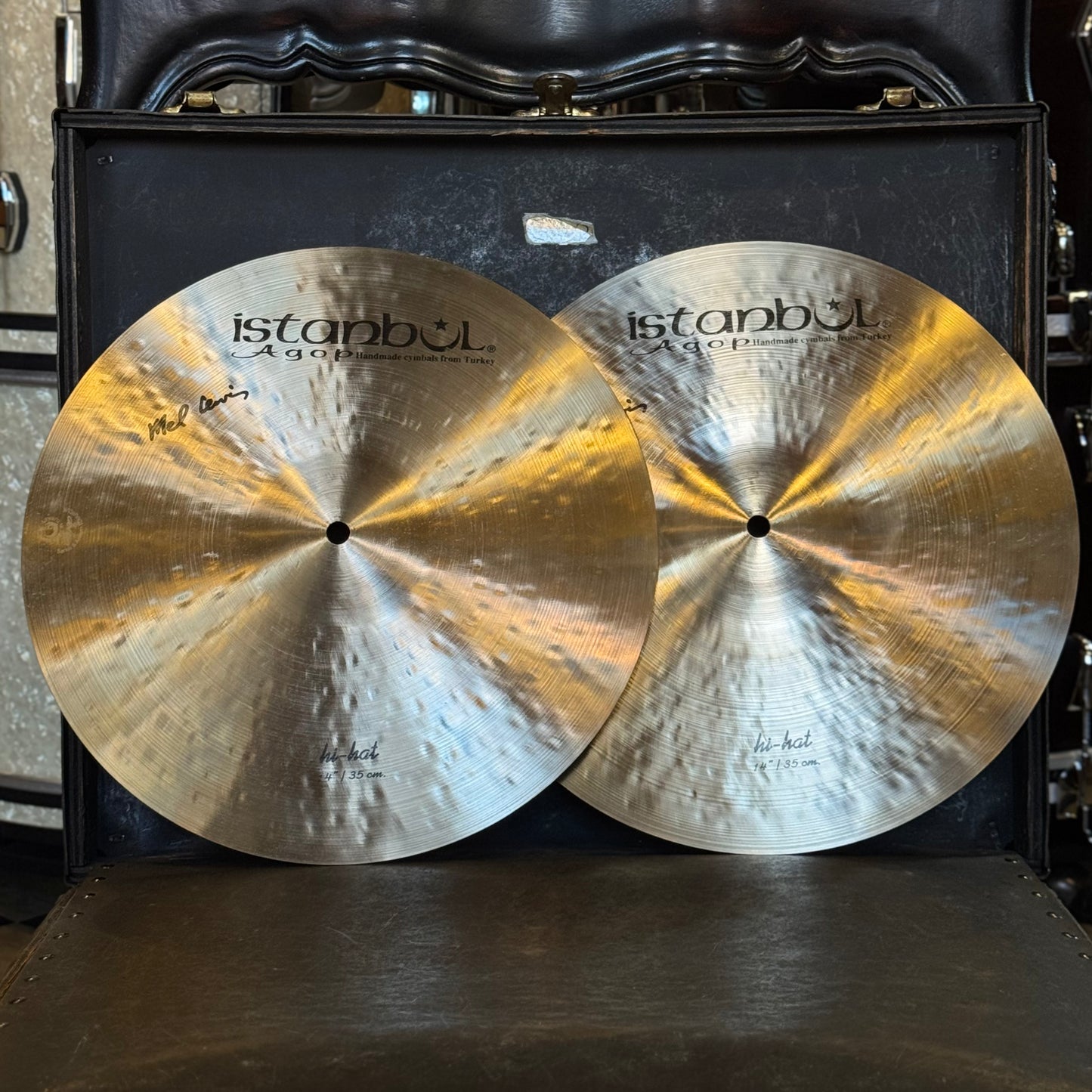 NEW Istanbul Agop 14" Mel Lewis Hi-Hats - 858/1046