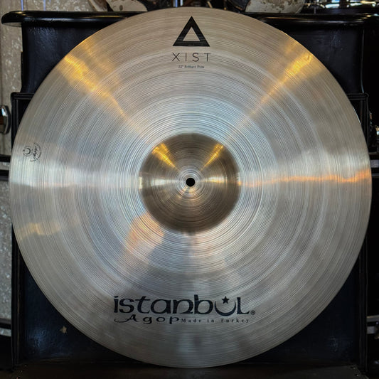 USED Istanbul Agop 22" Xist Brilliant Ride - 3121g