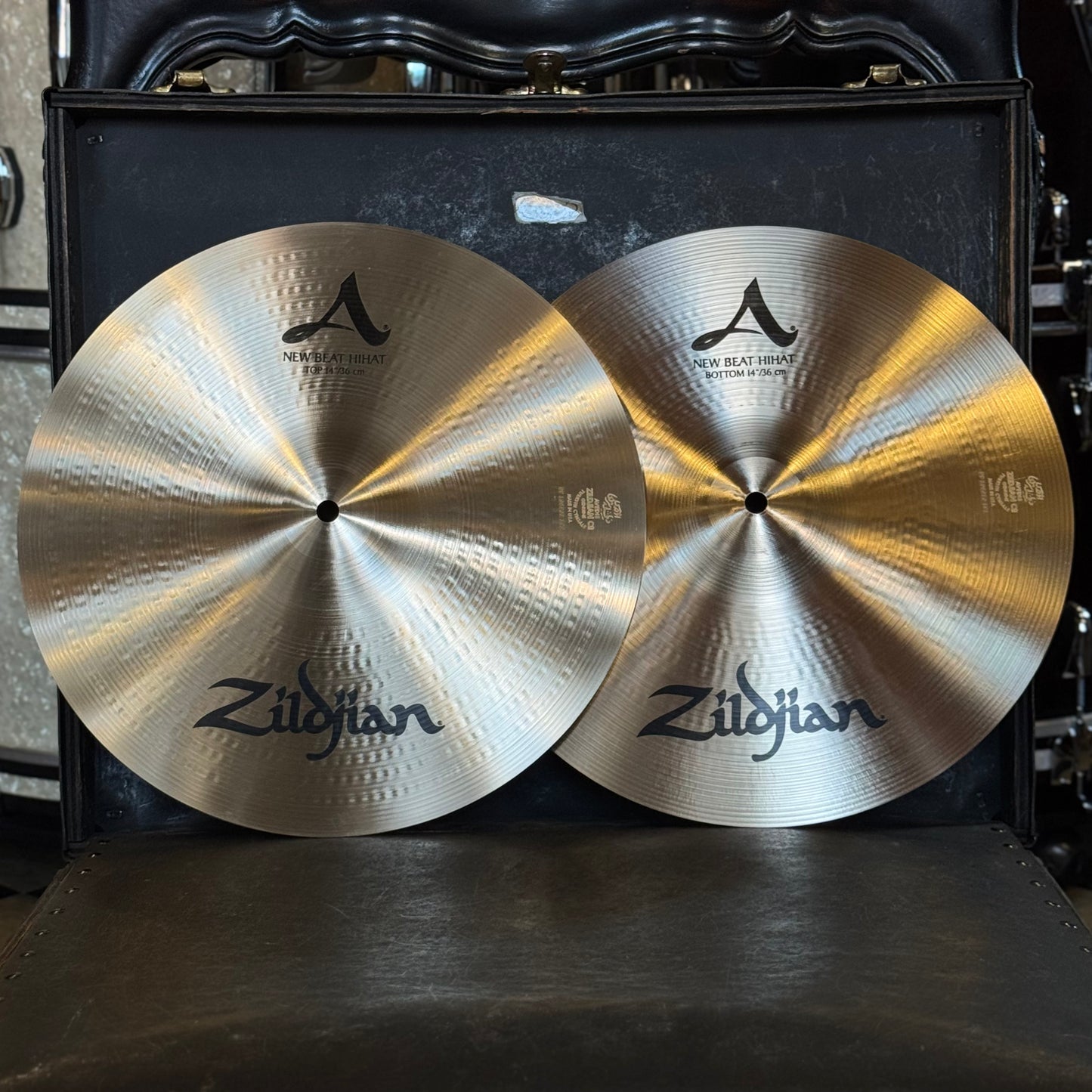 NEW Zildjian 14" A. Zildjian New Beat Hi-Hats - 1014/1312g
