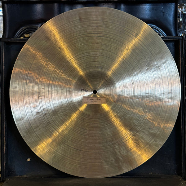 NEW Cymbal & Gong 20" Holy Grail (Turkish Style) - 1740g