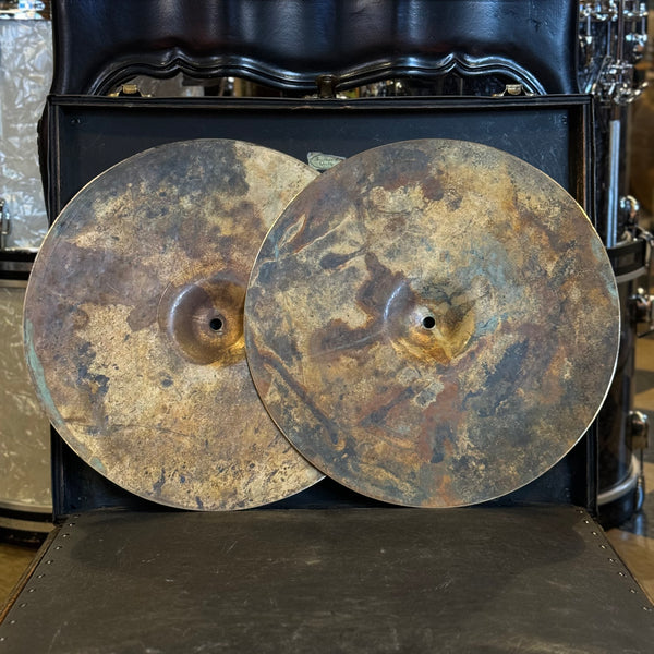 NEW Quiqeg 15 1/2" Golem Hi-Hat Cymbals - 1342/1518g