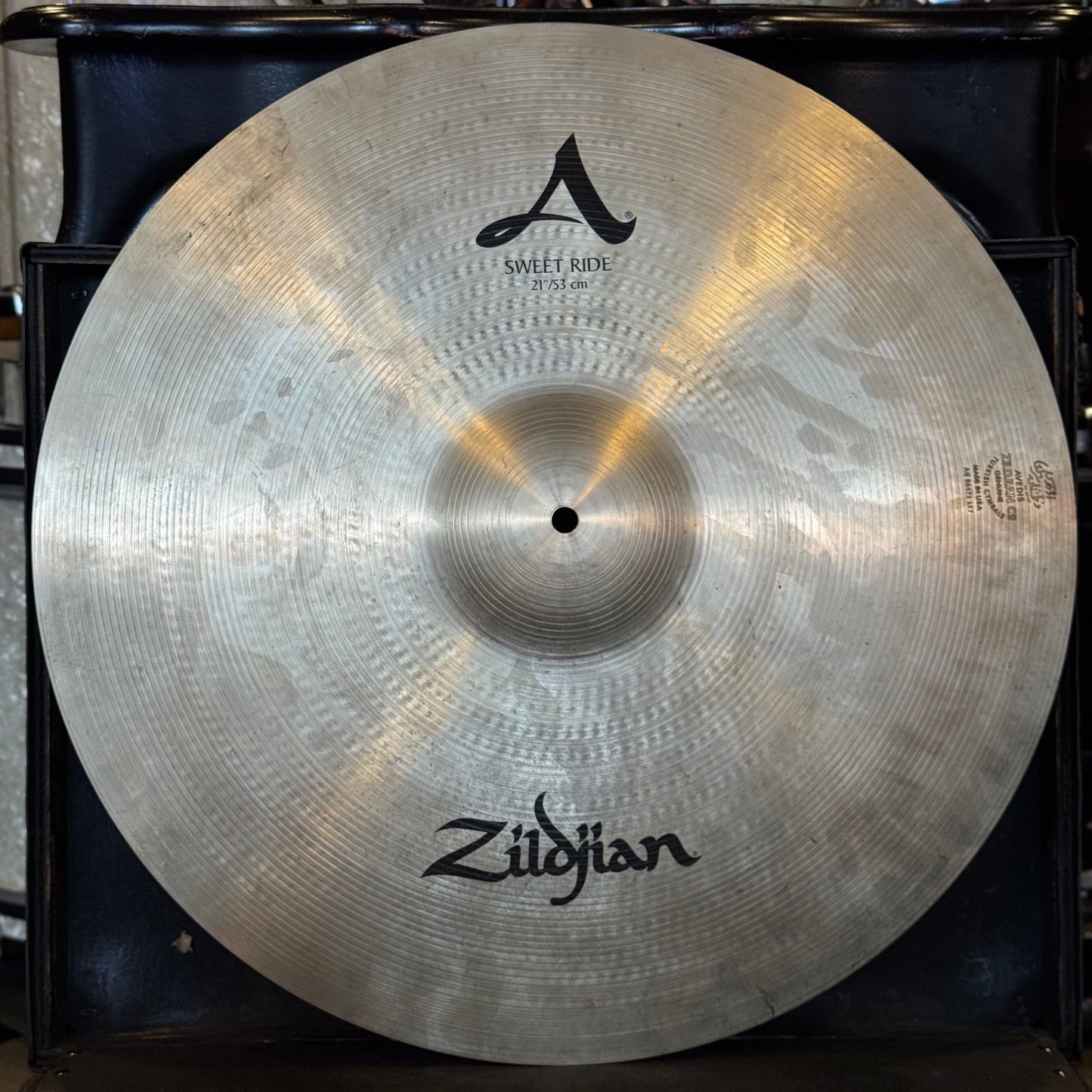 USED Zildjian 21" A. Zildjian Sweet Ride - 2466g