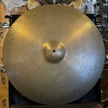 VINTAGE 1960's Paiste 24" Formula 602 Thin Ride - 3460g