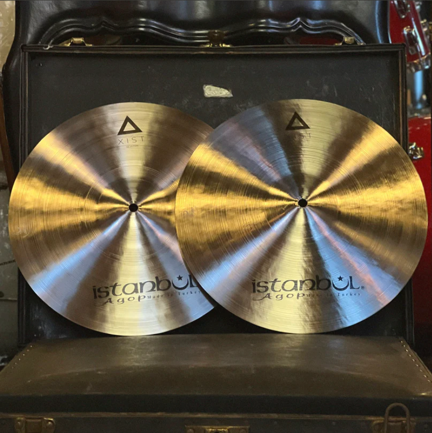 Special Order - 14" Xist Natural Finish hi-hats shipped to Carrie