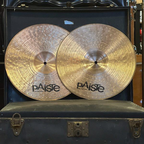 USED Paiste 14" Dimensions Crunch Hi-Hat Cymbals - 998/1376g
