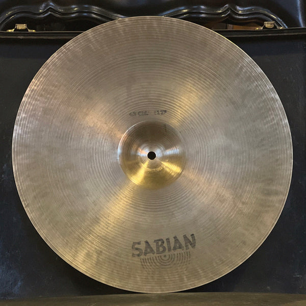 VINTAGE 1980's Sabian 17 French Crash Cymbal - 1366g