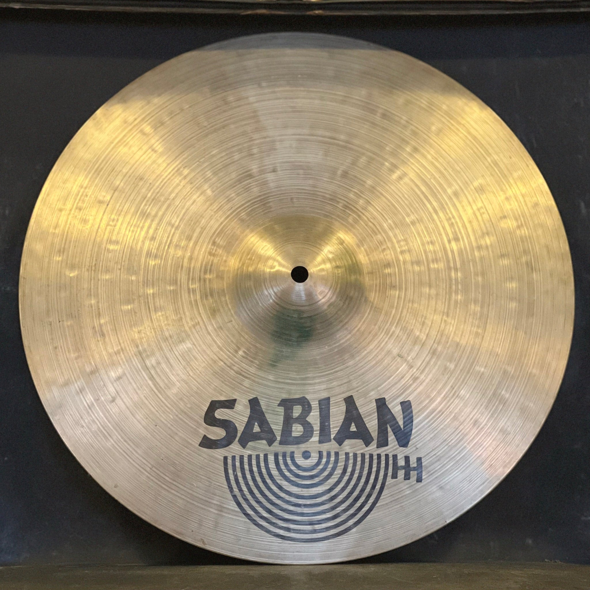 VINTAGE 1980's Sabian 16" HH French Crash Cymbal - 1178g