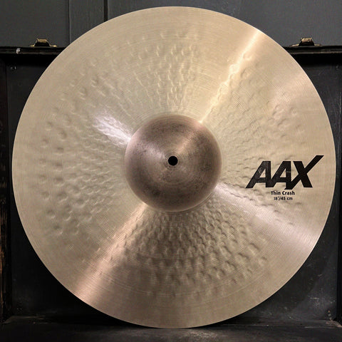 NEW Sabian 18" AAX Thin Crash Cymbal - 1324g