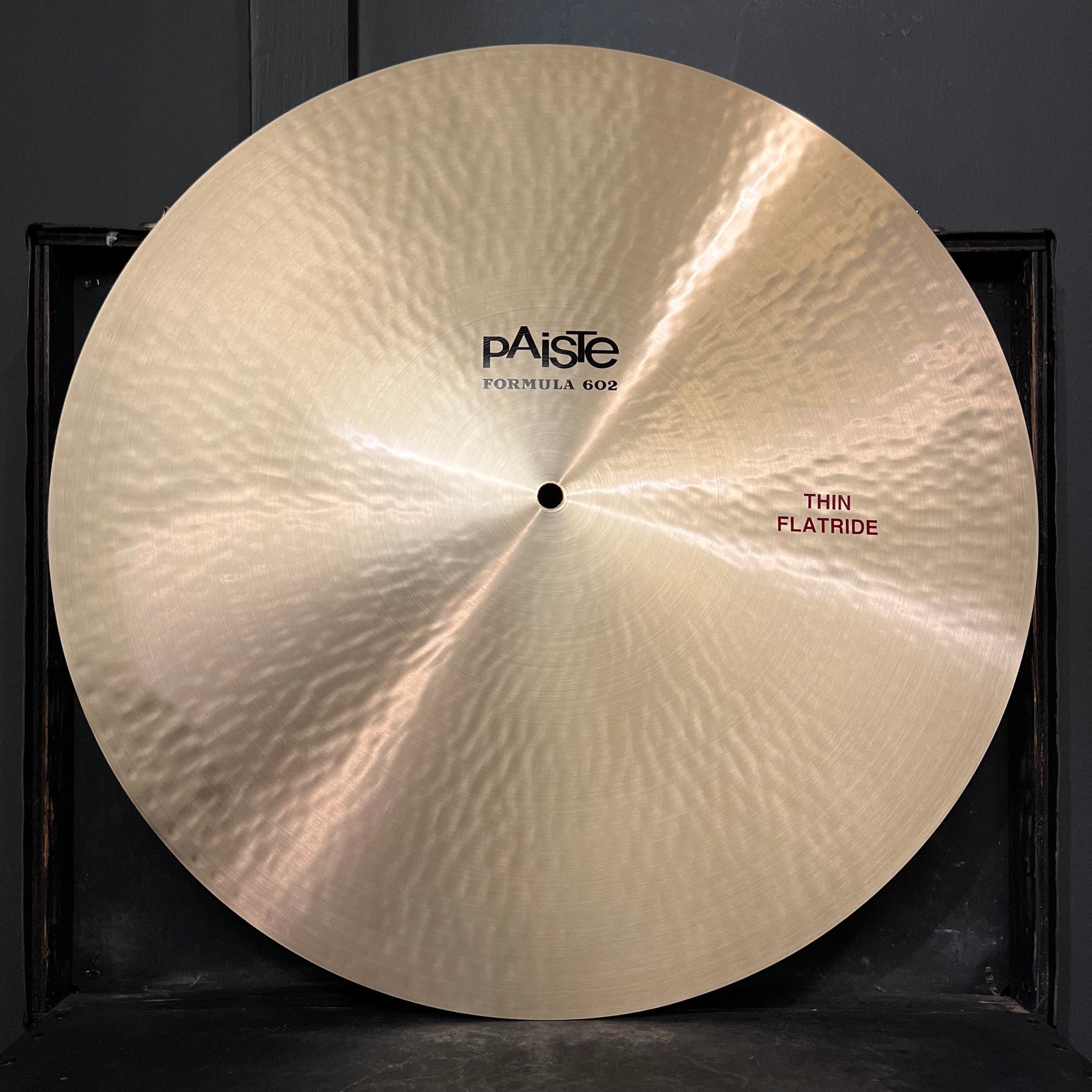 Paiste 602 2024 flat ride