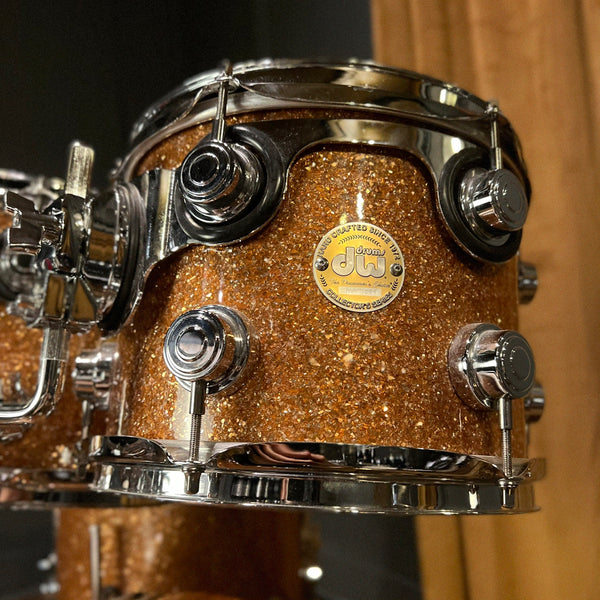 USED 2007 DW Collector's Maple Fusion Outfit in Champagne Sparkle - 16x20, 8x10, 9x12, 14x14