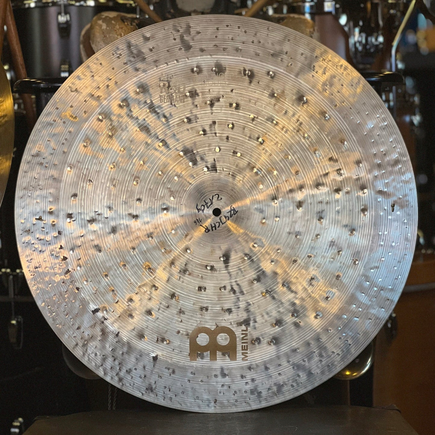 USED Meinl 24" Byzance R&D Foundry Reserve Jazz China Ride w/ Two Rivets - 2170g