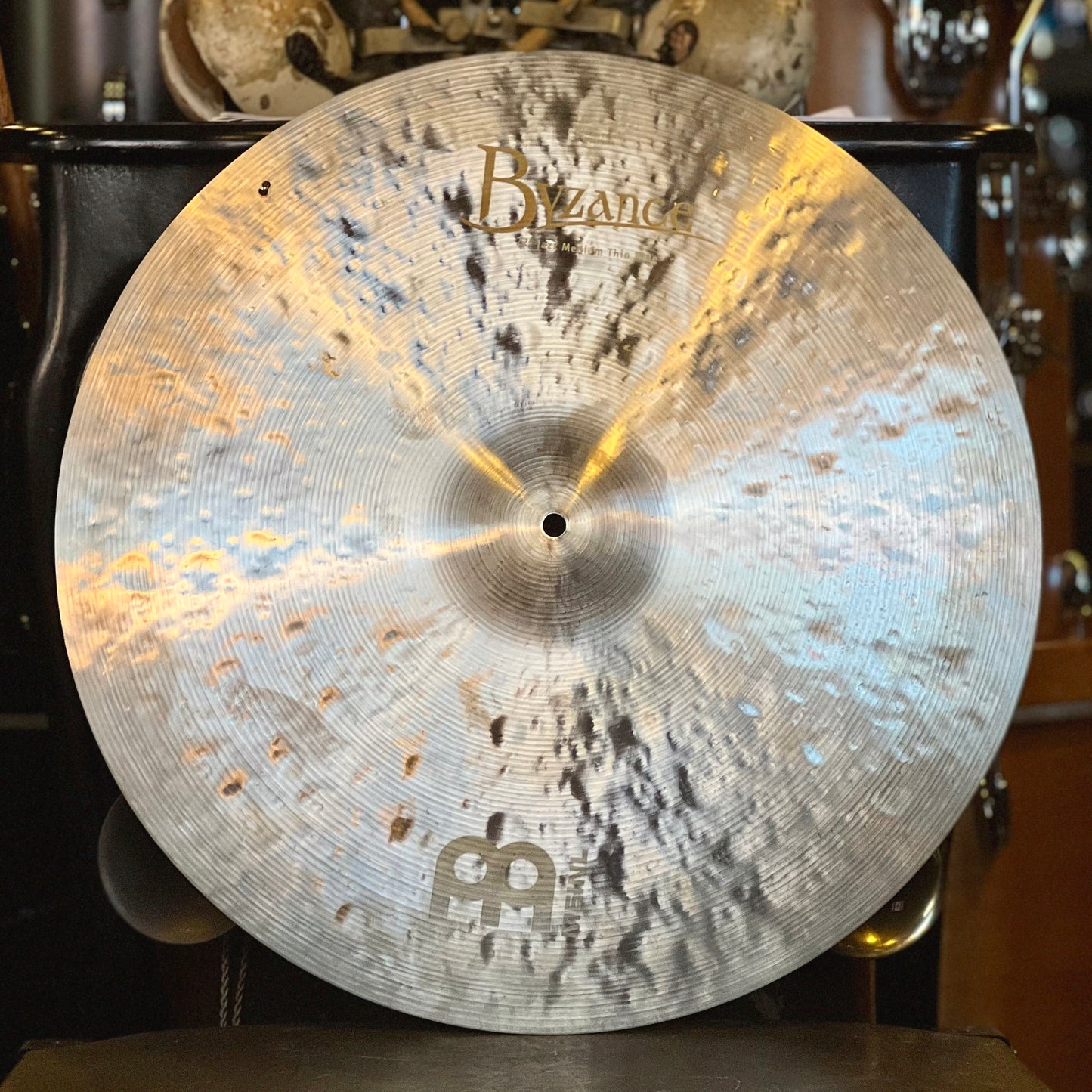 USED Meinl 22" Byzance Jazz Medium-Thin Ride Cymbal - 2468g