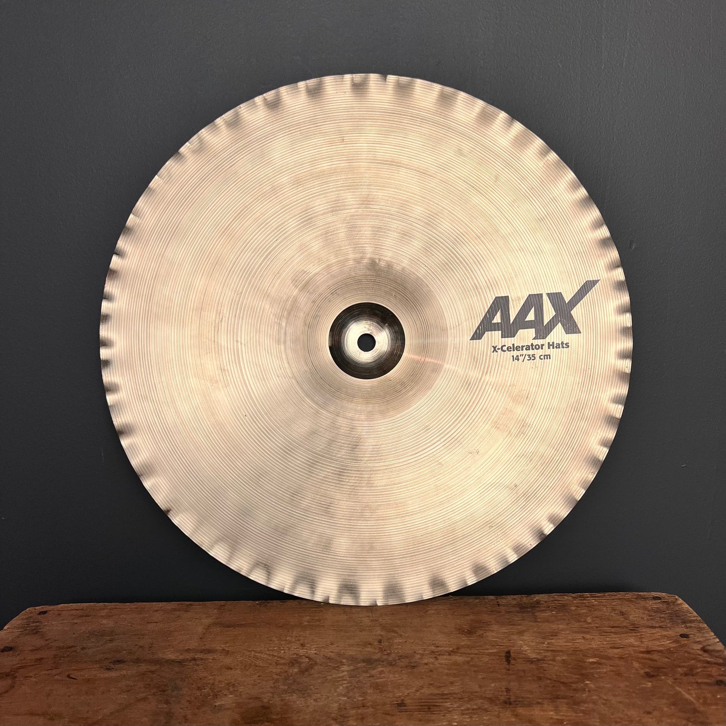 USED Sabian 14" AAX X-Celerator Hi-Hat Bottom Cymbal - 1360g