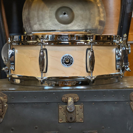 NEW Gretsch 5x14 Brooklyn Straight Satin Snare Drum w/ Micro Sensitive Throw-Off