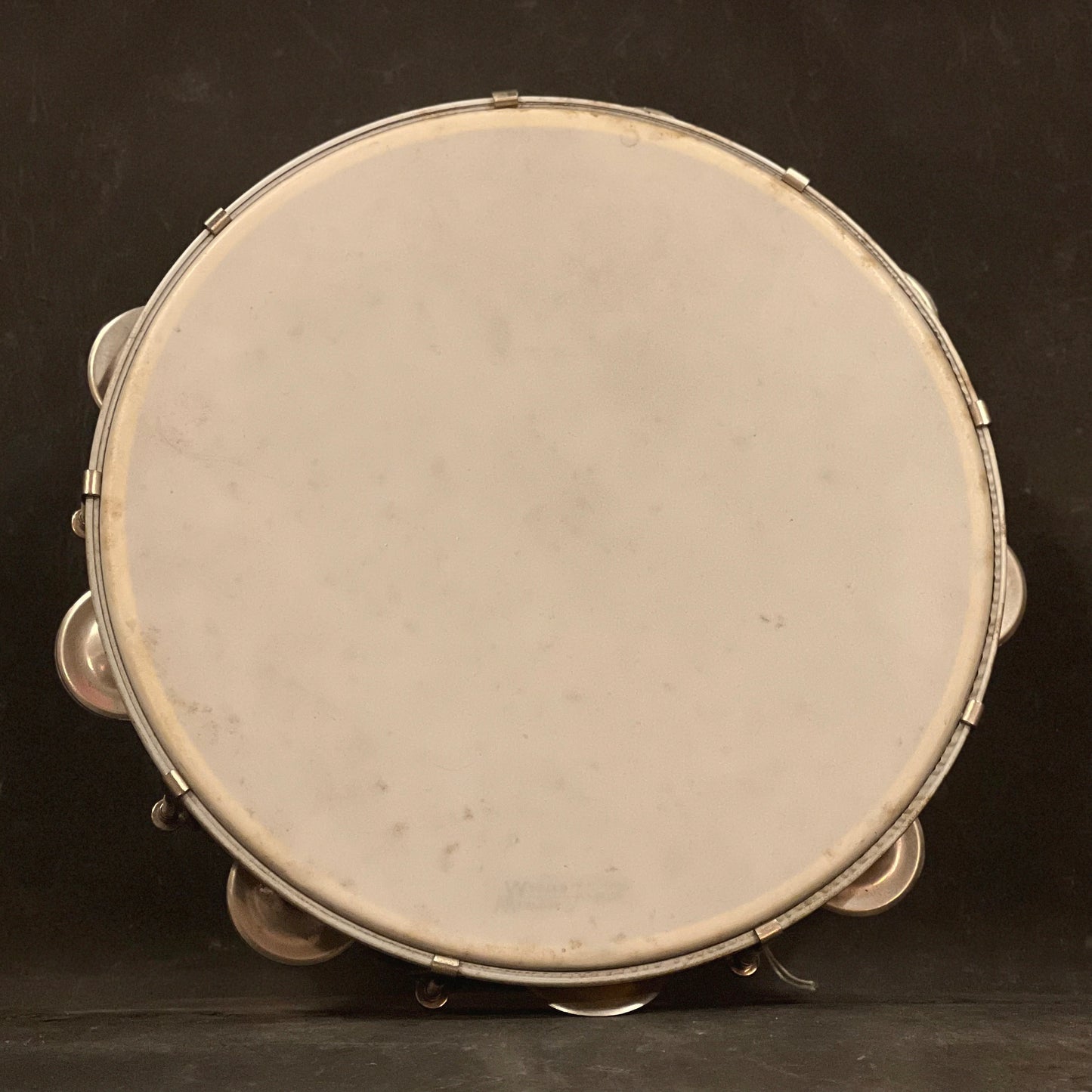 VINTAGE 1960's Ludwig Brass Tambourine - 10" Head - Single Row