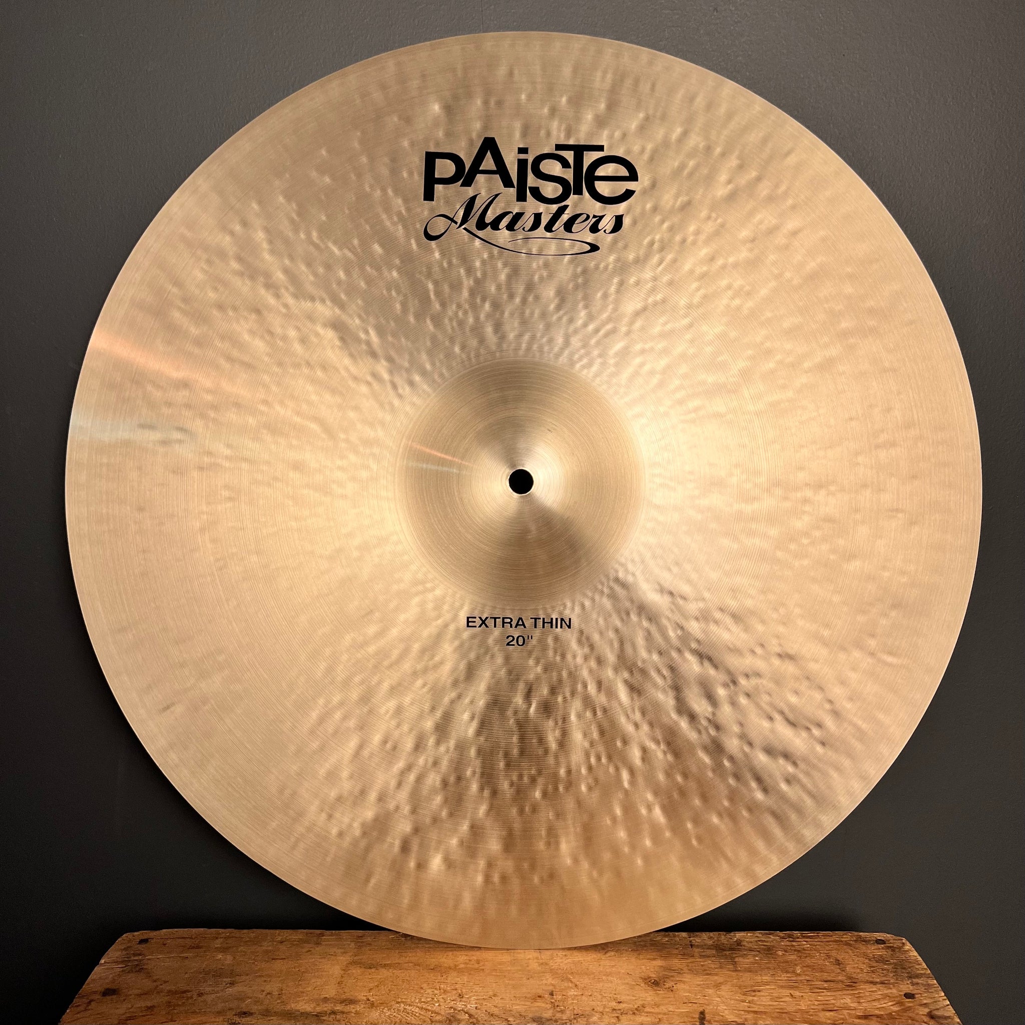 NEW Paiste 20" Masters Extra-Thin Crash Cymbal - 1600g