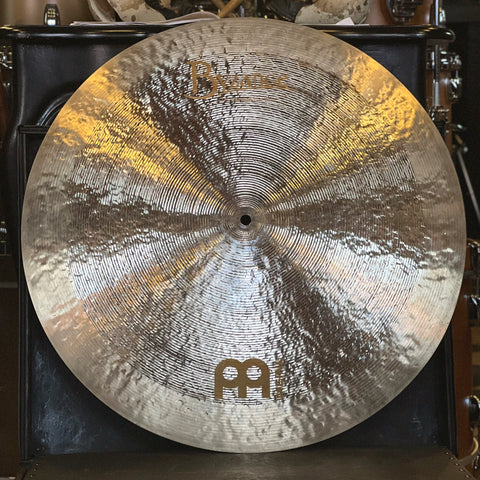 USED Meinl 22" Byzance Jazz Tradition Flat Ride Cymbal - 2342g