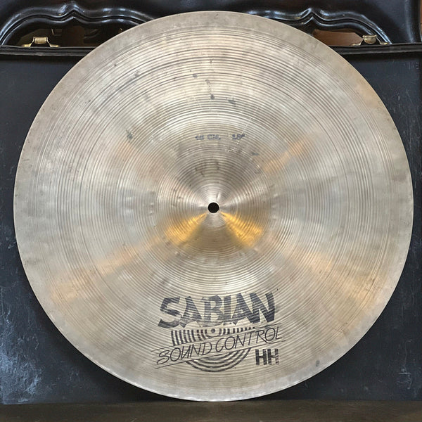 VINTAGE 1980's Sabian 18" HH Sound Control Crash-Ride Cymbal - 1580g