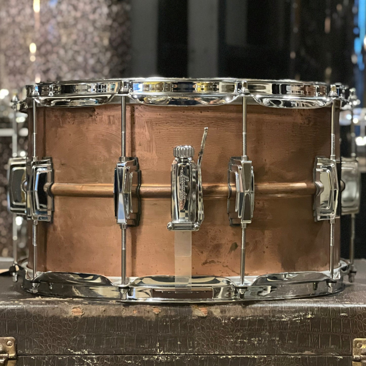 NEW Ludwig 8x14 Copperphonic Snare Drum with Raw Shell & Imperial Lugs