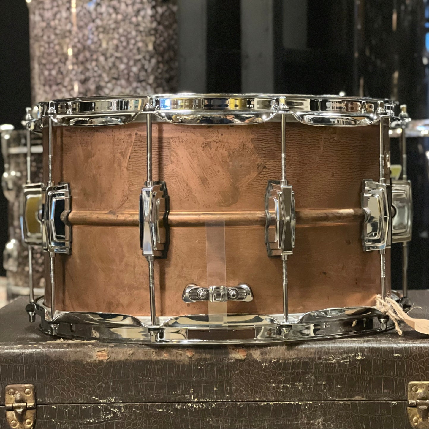 NEW Ludwig 8x14 Copperphonic Snare Drum with Raw Shell & Imperial Lugs