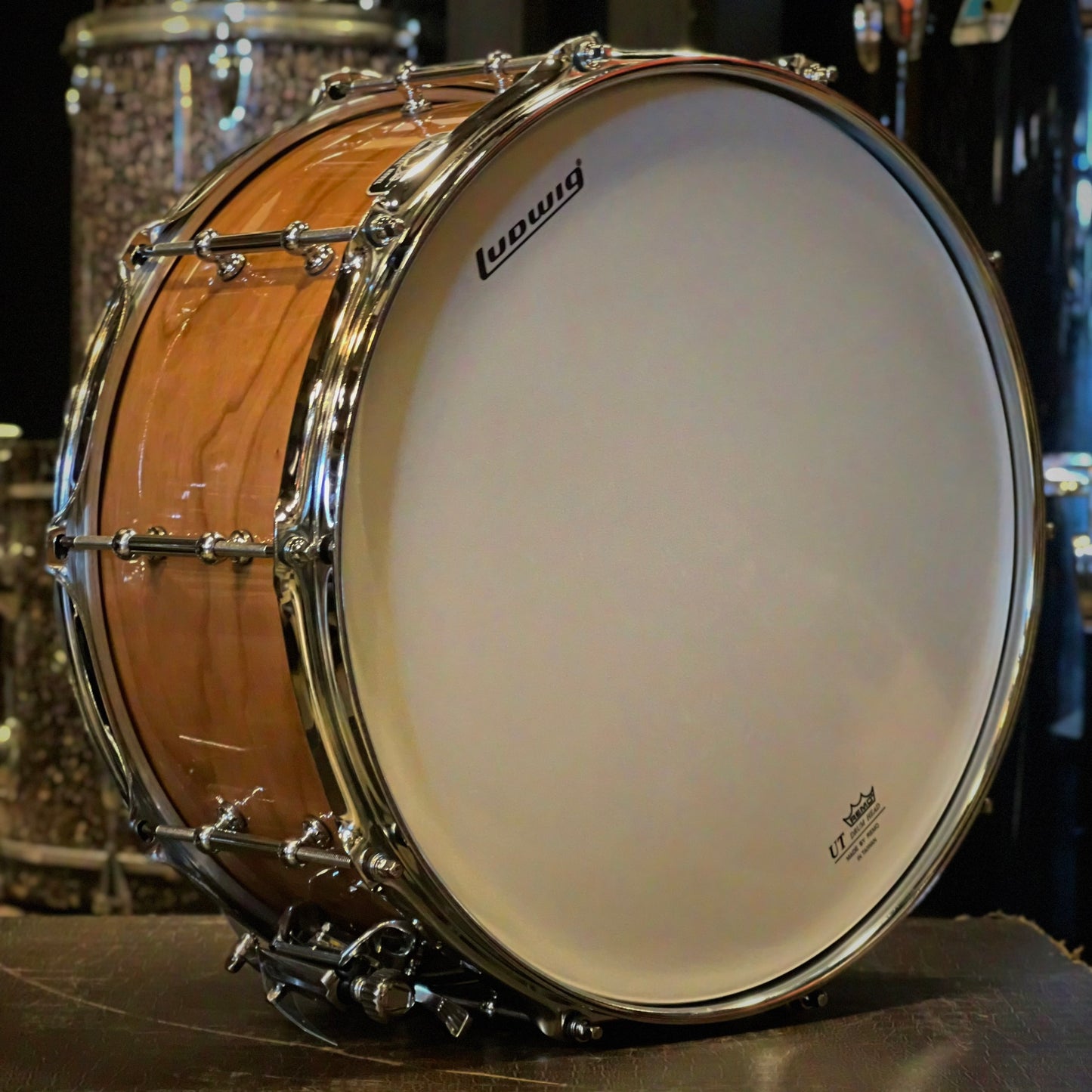 NEW Ludwig 6.5x14 Universal Cherry Snare Drum