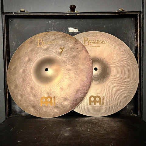 NEW Meinl 14" Byzance Vintage Sand Hi-Hat Cymbals - 860/1474g