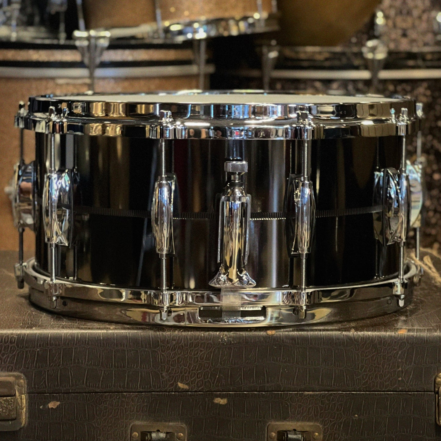 NEW Gretsch 6.5x14 USA Solid Steel Snare Drum