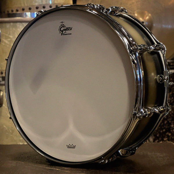 NEW Gretsch 6.5x14 Broadkaster Satin Gold Duco Snare Drum with Tone Control & Micro Sensitive