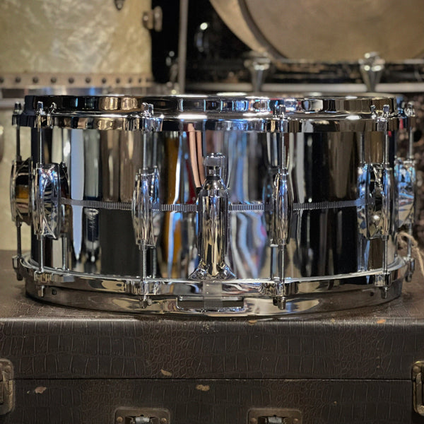 NEW Gretsch 6.5x14 USA Chrome over Brass Snare Drum