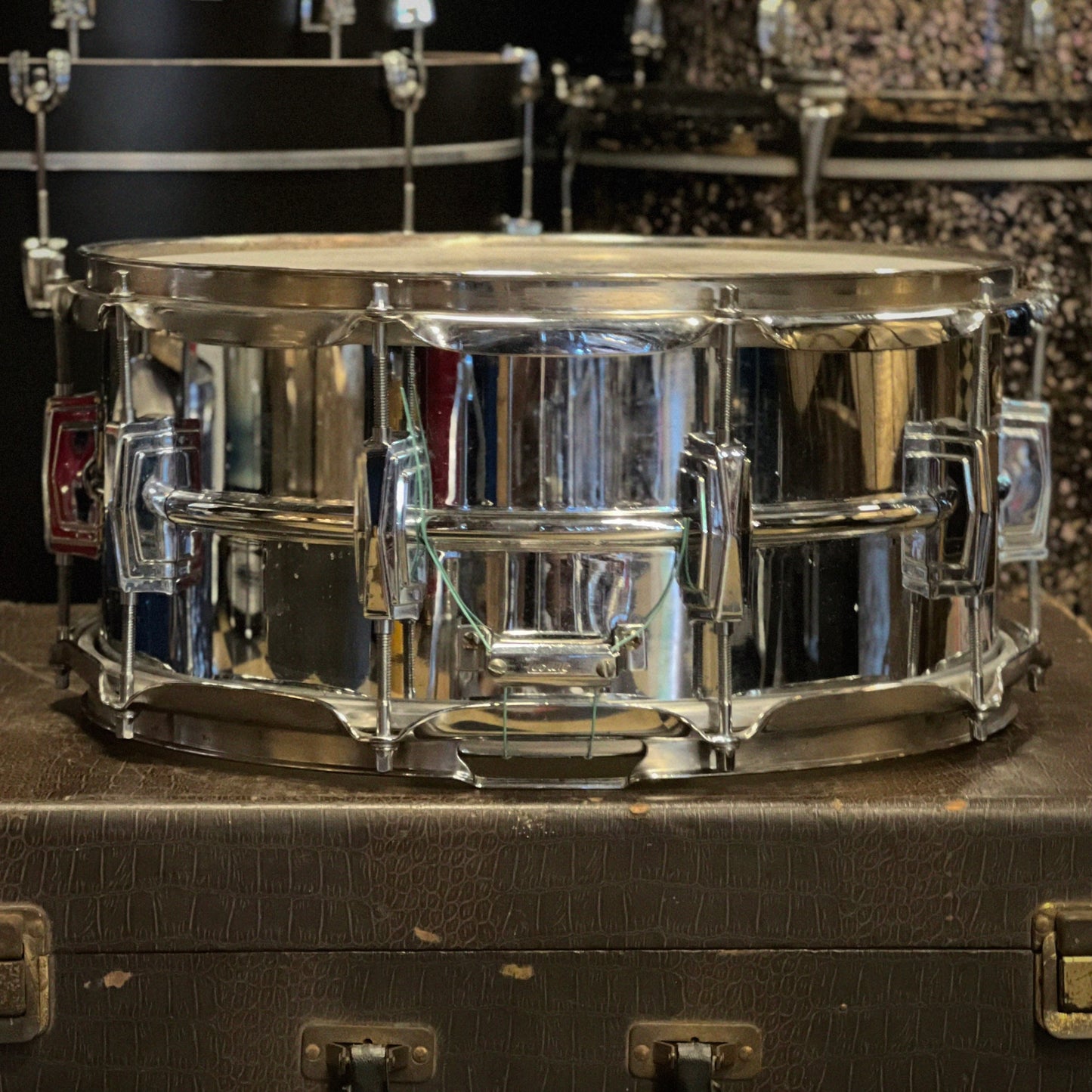 USED 90's Ludwig 6.5x14 LM402 Supraphonic Snare Drum