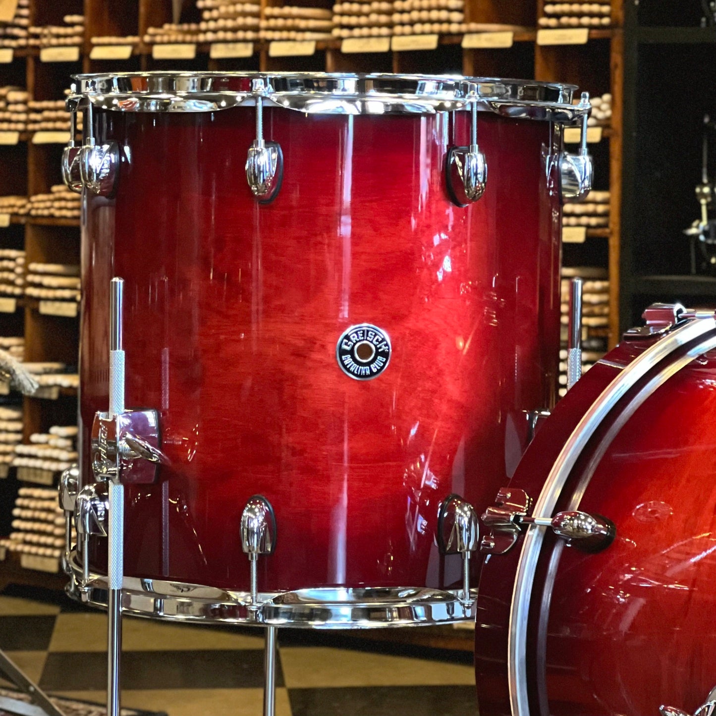 NEW Gretsch Catalina Club Bop Drum Set in Gloss Crimson Burst