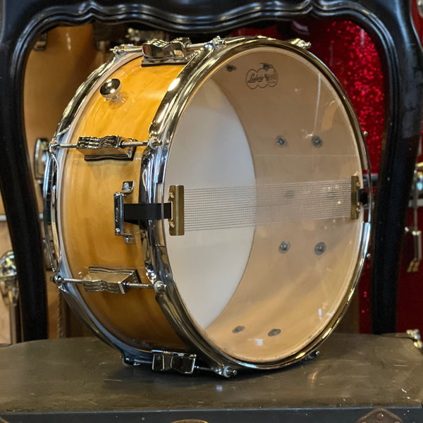 USED 1990's Ludwig 6.5x14 Classic Snare in Maple Gloss