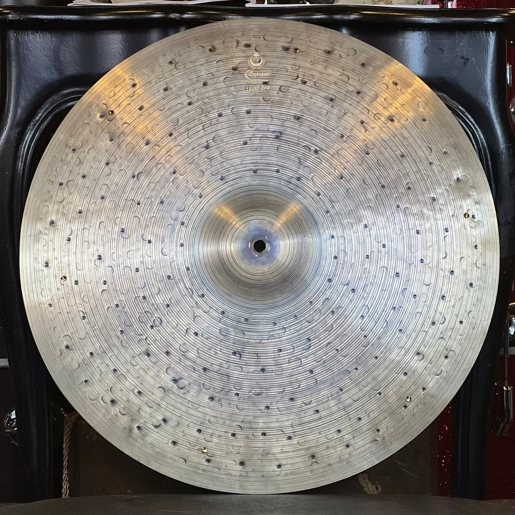 NEW Bosphorus 20" 1600 Era Over-hammered Ride Cymbal w/ 6 Rivets - 1761g