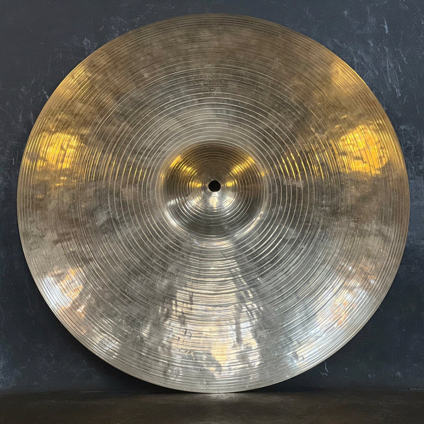 VINTAGE 1960's K. ZIldjian Istanbul 15" Hi-Hat Top or Bottom Cymbal - 1082g