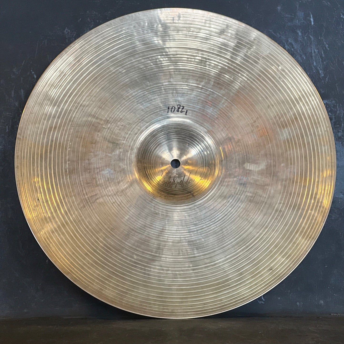 VINTAGE 1960's K. ZIldjian Istanbul 15" Hi-Hat Top or Bottom Cymbal - 1082g