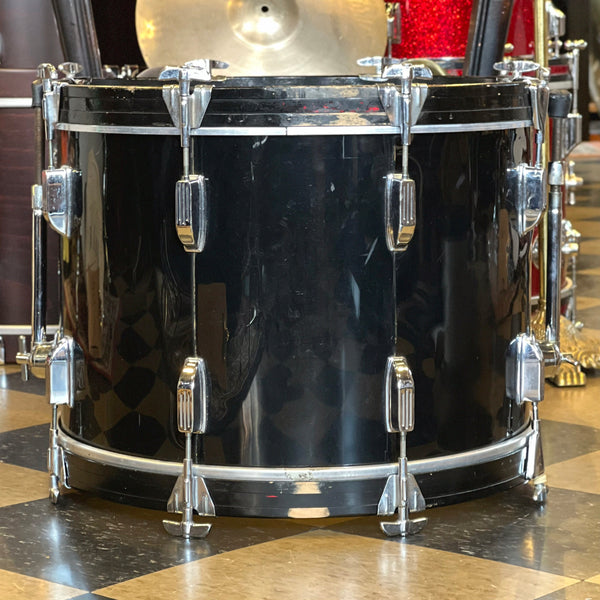 VINTAGE 1960's Duplex 14x20 Bass Drum in Black Wrap