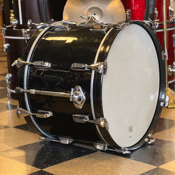 VINTAGE 1960's Duplex 14x20 Bass Drum in Black Wrap