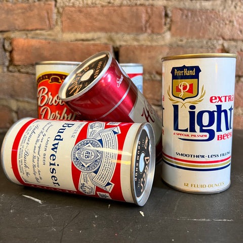 Suds Shakers - Vintage Beer Can Shakers