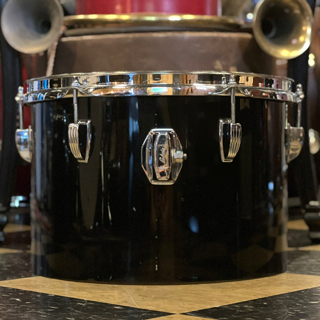 VINTAGE 1979 Ludwig Vistalite Drum Set in Smoke Acrylic - 14x24, 8x12, â Badges Drum Shop