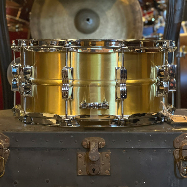 NEW Ludwig 6.5x14 Acro Brass Snare Drum